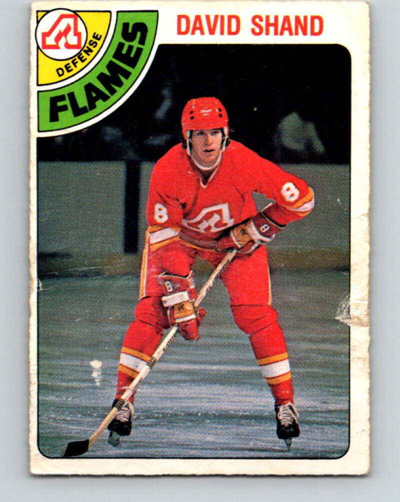 1978-79 O-Pee-Chee #356 David Shand  Atlanta Flames  V25842