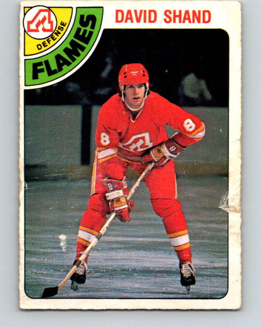 1978-79 O-Pee-Chee #356 David Shand  Atlanta Flames  V25842