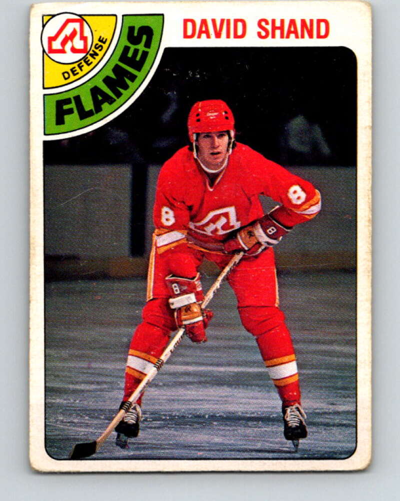 1978-79 O-Pee-Chee #356 David Shand  Atlanta Flames  V25845
