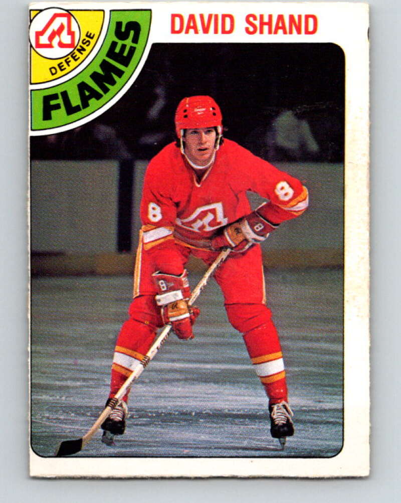 1978-79 O-Pee-Chee #356 David Shand  Atlanta Flames  V25846