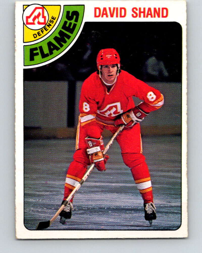 1978-79 O-Pee-Chee #356 David Shand  Atlanta Flames  V25848