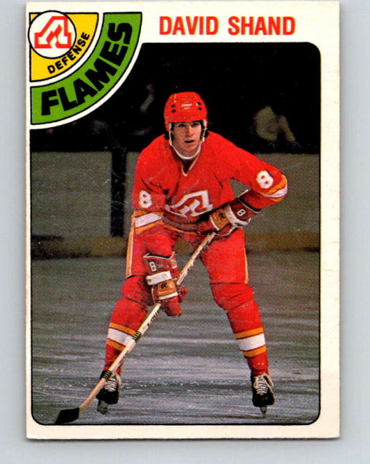 1978-79 O-Pee-Chee #356 David Shand  Atlanta Flames  V25850