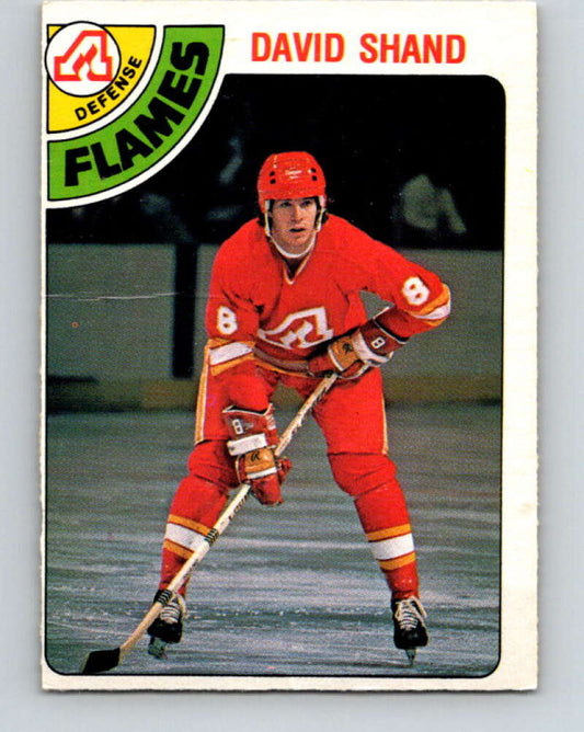 1978-79 O-Pee-Chee #356 David Shand  Atlanta Flames  V25851