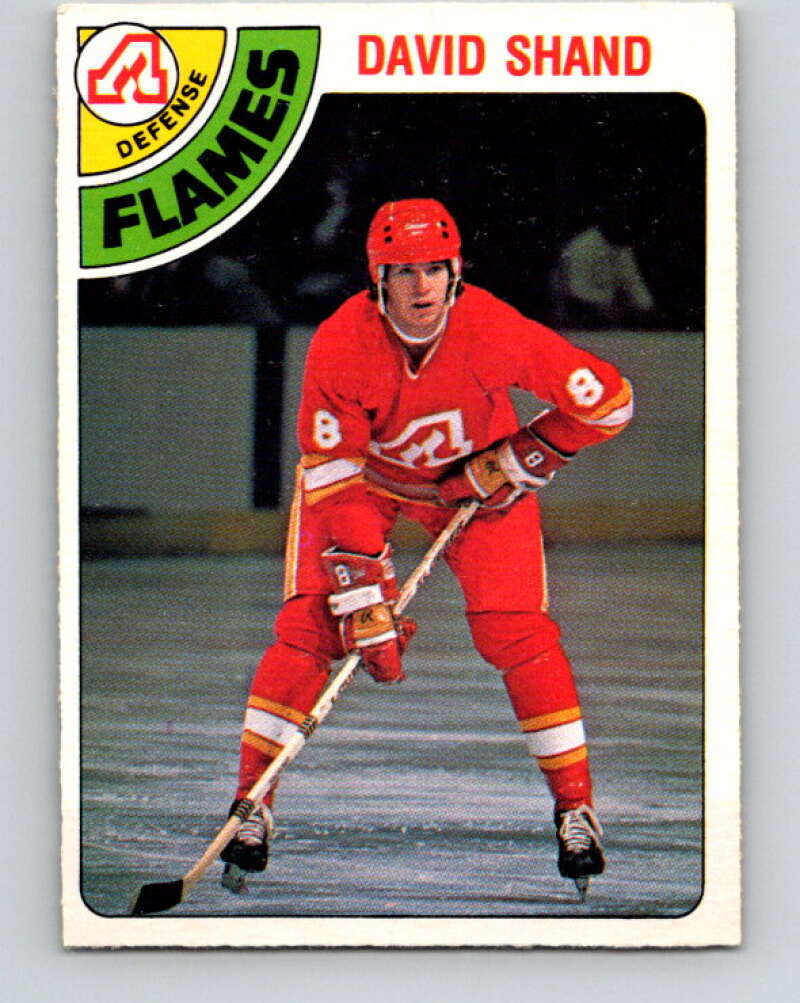 1978-79 O-Pee-Chee #356 David Shand  Atlanta Flames  V25853
