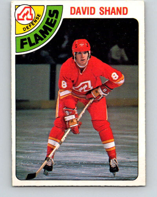 1978-79 O-Pee-Chee #356 David Shand  Atlanta Flames  V25853