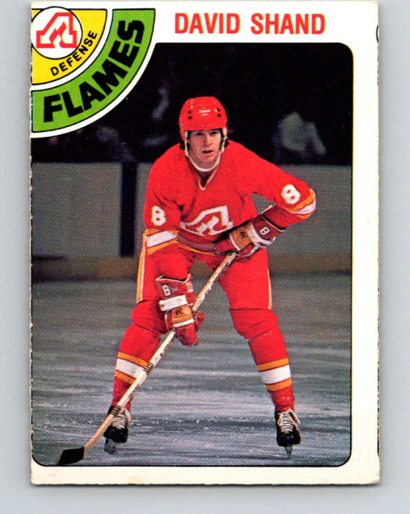 1978-79 O-Pee-Chee #356 David Shand  Atlanta Flames  V25854