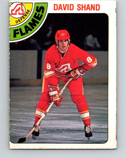 1978-79 O-Pee-Chee #356 David Shand  Atlanta Flames  V25854