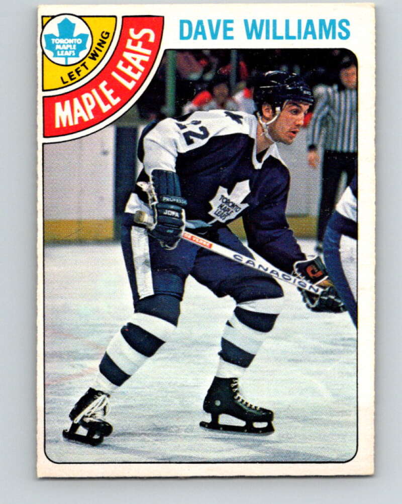 1978-79 O-Pee-Chee #359 Tiger Williams Maple Leafs  V25883