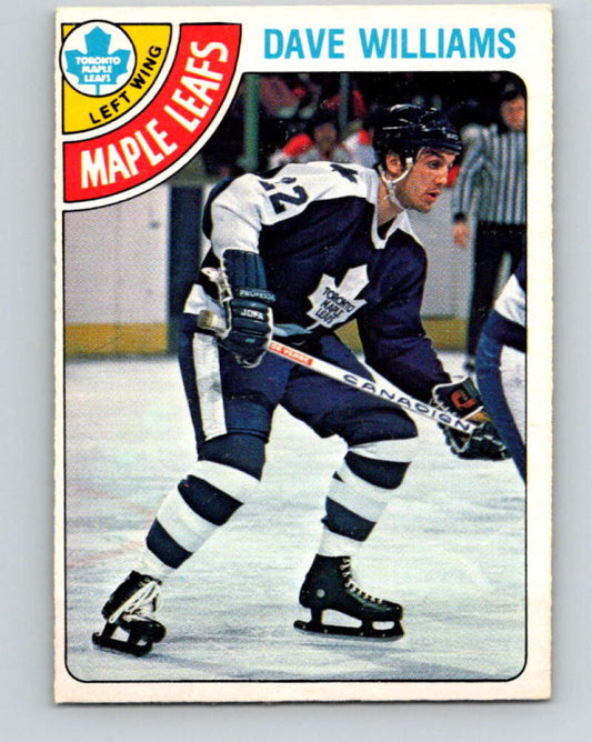 1978-79 O-Pee-Chee #359 Tiger Williams Maple Leafs  V25883