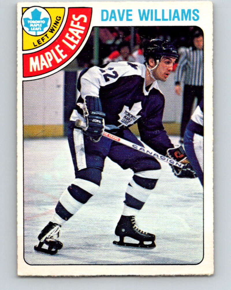 1978-79 O-Pee-Chee #359 Tiger Williams Maple Leafs  V25886