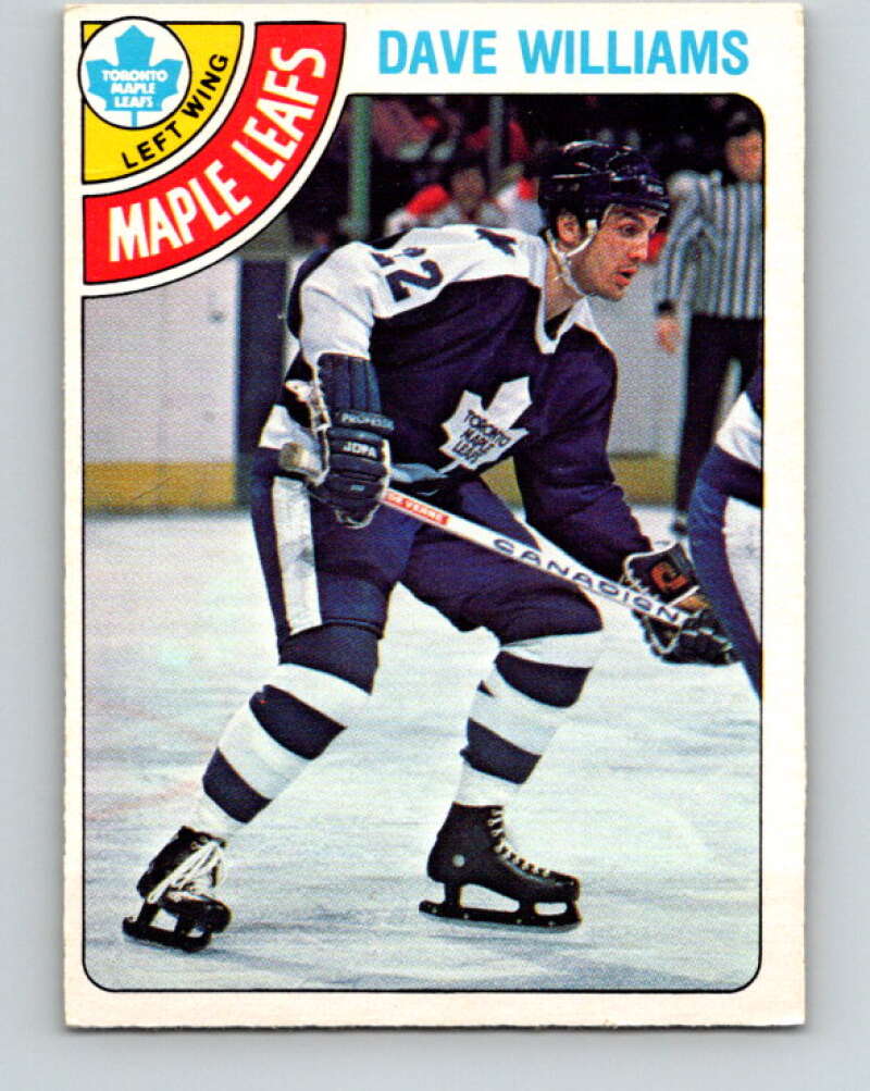 1978-79 O-Pee-Chee #359 Tiger Williams Maple Leafs  V25887