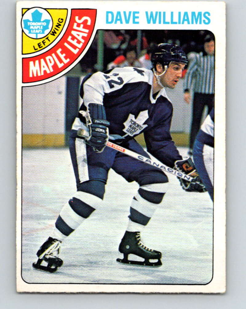 1978-79 O-Pee-Chee #359 Tiger Williams Maple Leafs  V25889