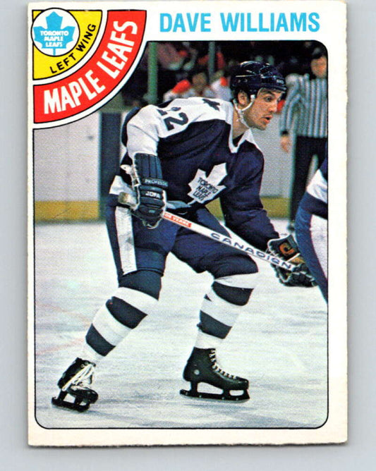 1978-79 O-Pee-Chee #359 Tiger Williams Maple Leafs  V25895