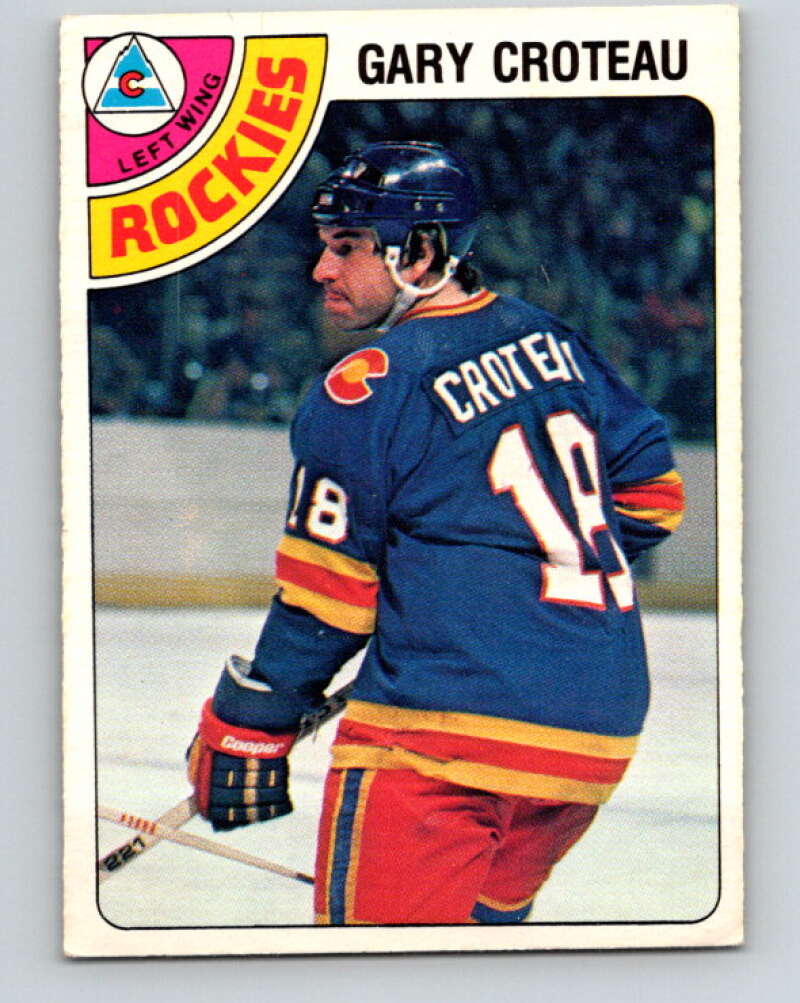 1978-79 O-Pee-Chee #362 Gary Croteau  Colorado Rockies  V26027