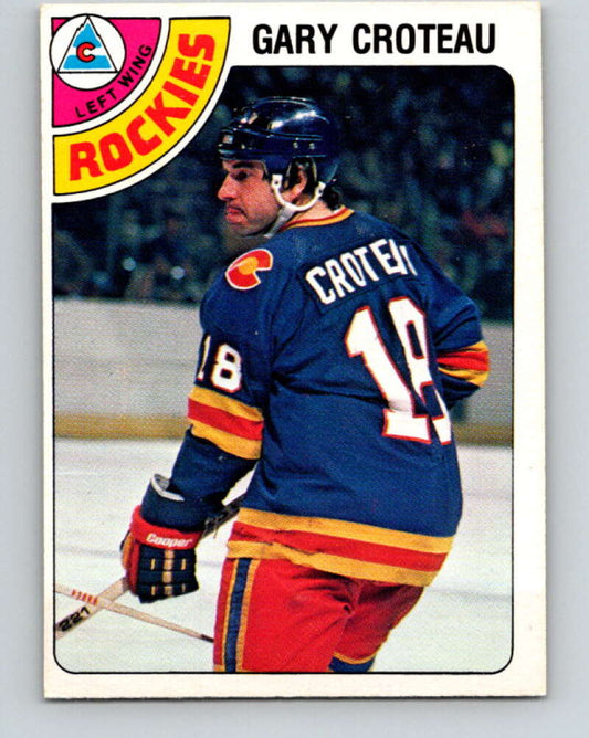 1978-79 O-Pee-Chee #362 Gary Croteau  Colorado Rockies  V26028