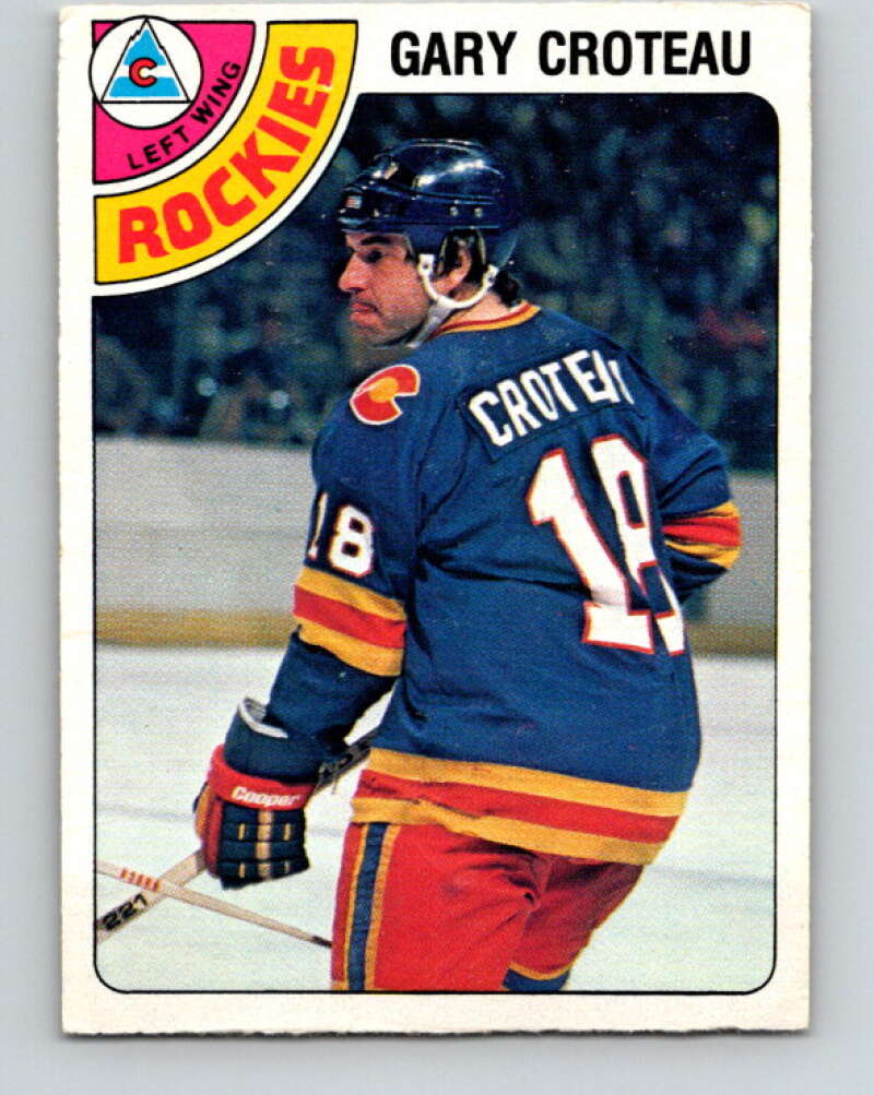 1978-79 O-Pee-Chee #362 Gary Croteau  Colorado Rockies  V26029