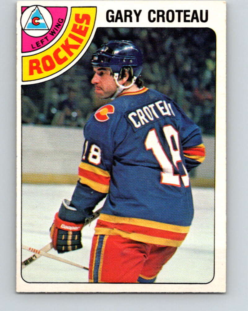 1978-79 O-Pee-Chee #362 Gary Croteau  Colorado Rockies  V26030