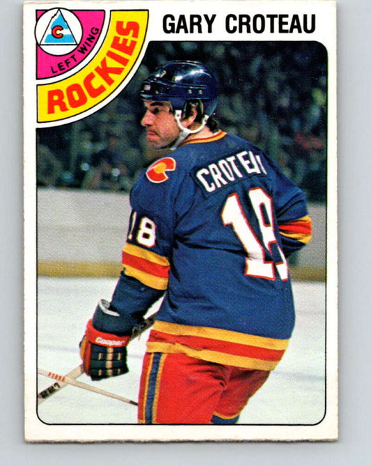 1978-79 O-Pee-Chee #362 Gary Croteau  Colorado Rockies  V26031