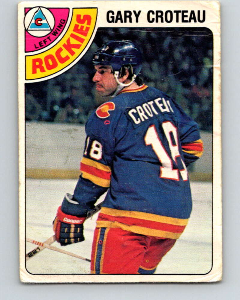 1978-79 O-Pee-Chee #362 Gary Croteau  Colorado Rockies  V26032