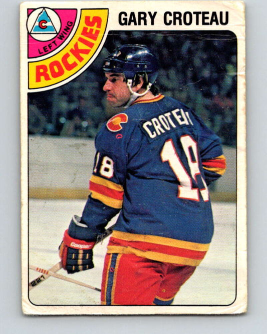 1978-79 O-Pee-Chee #362 Gary Croteau  Colorado Rockies  V26032