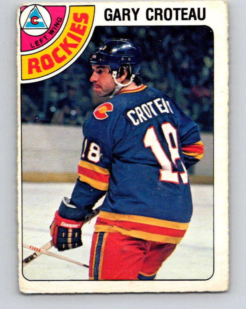 1978-79 O-Pee-Chee #362 Gary Croteau  Colorado Rockies  V26033