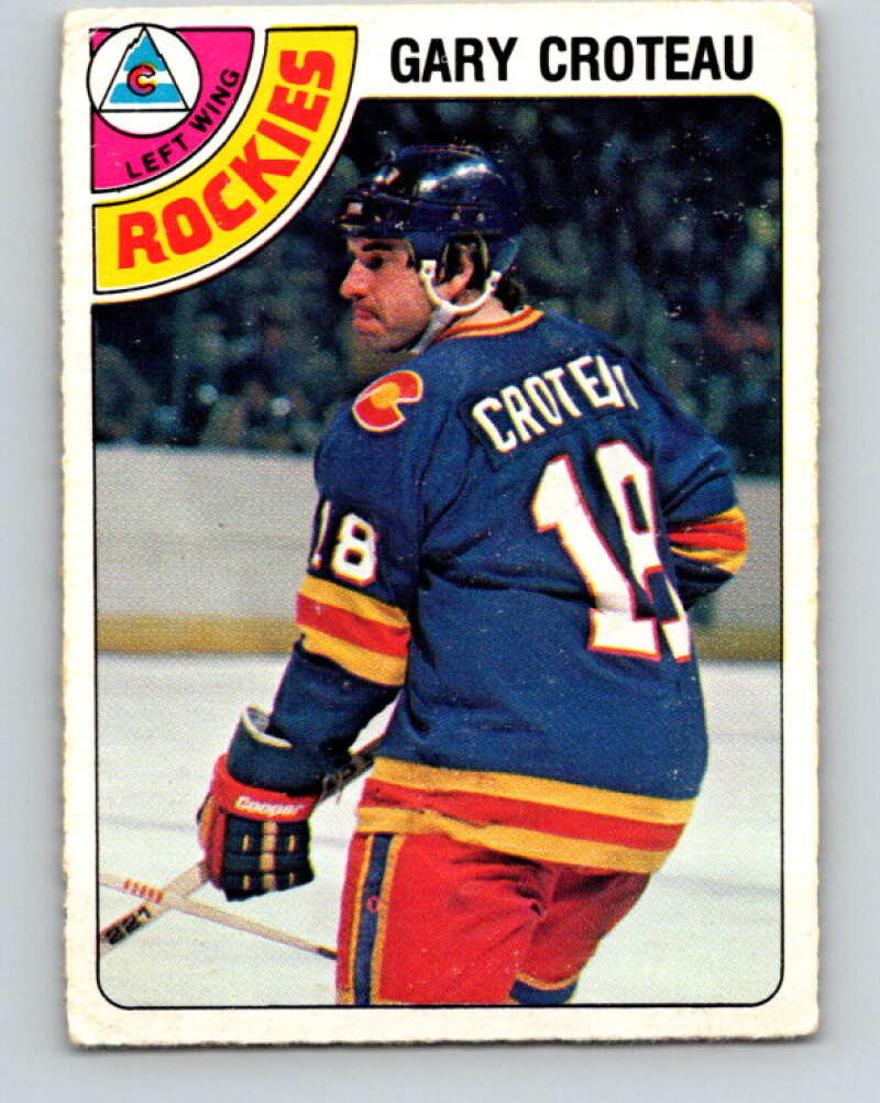 1978-79 O-Pee-Chee #362 Gary Croteau  Colorado Rockies  V26034