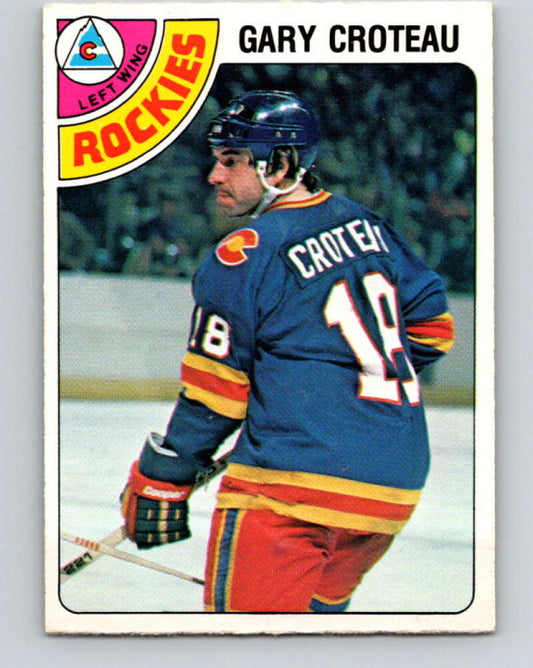 1978-79 O-Pee-Chee #362 Gary Croteau  Colorado Rockies  V26036