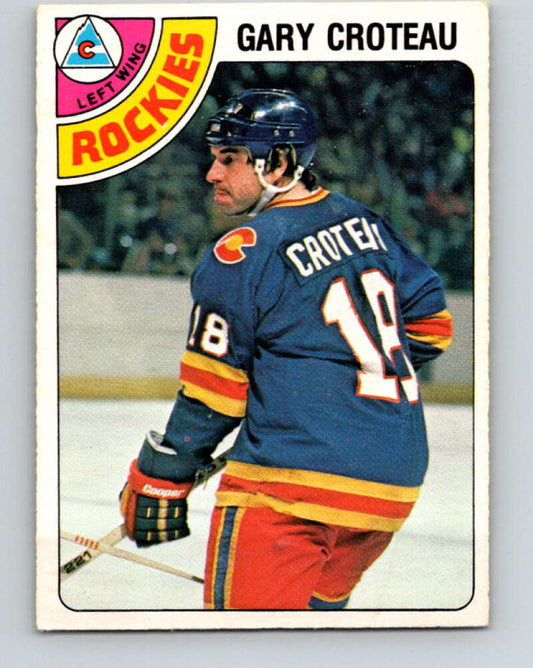 1978-79 O-Pee-Chee #362 Gary Croteau  Colorado Rockies  V26037