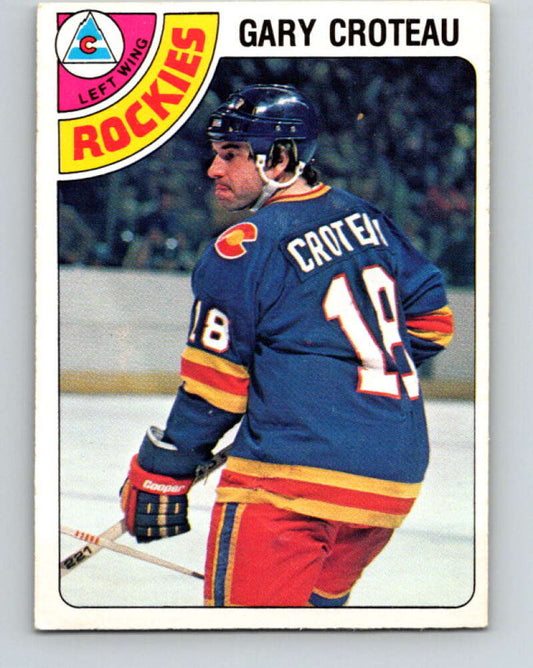 1978-79 O-Pee-Chee #362 Gary Croteau  Colorado Rockies  V26038