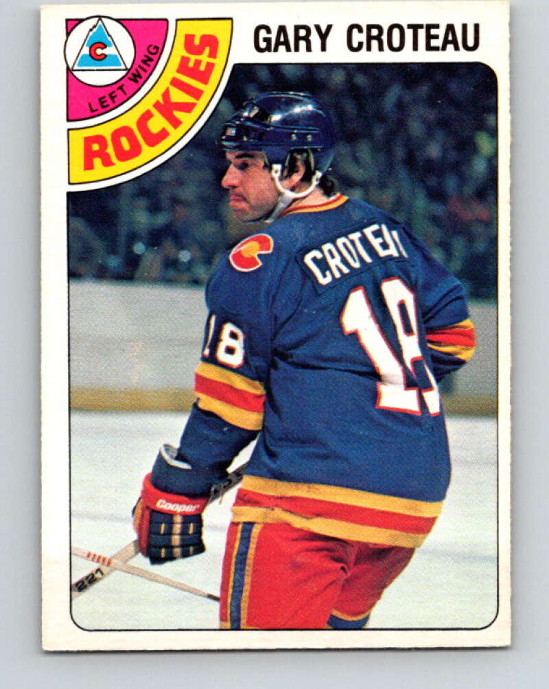 1978-79 O-Pee-Chee #362 Gary Croteau  Colorado Rockies  V26039