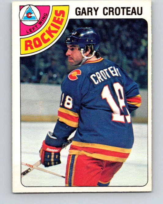 1978-79 O-Pee-Chee #362 Gary Croteau  Colorado Rockies  V26039