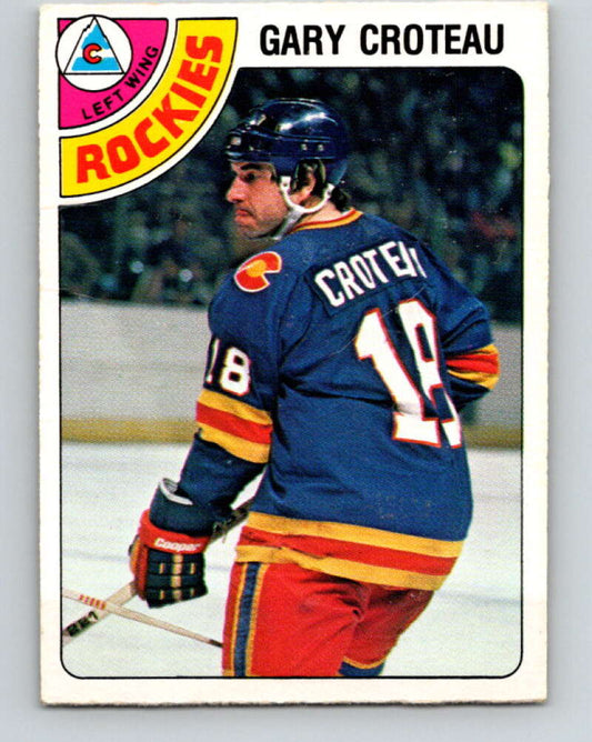 1978-79 O-Pee-Chee #362 Gary Croteau  Colorado Rockies  V26040