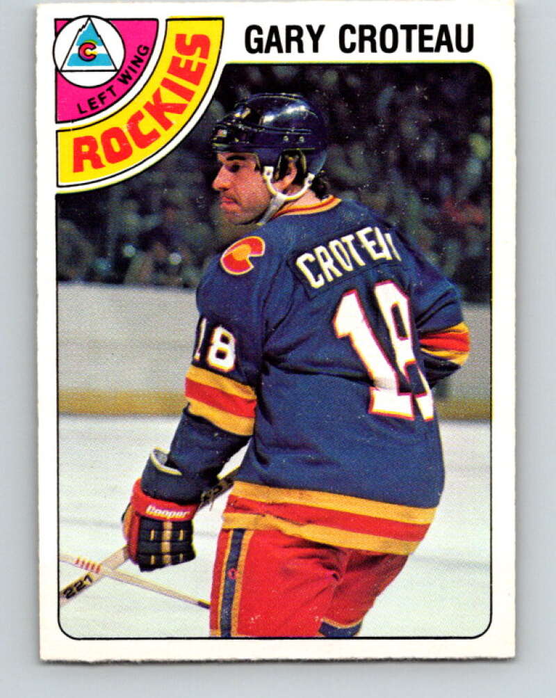 1978-79 O-Pee-Chee #362 Gary Croteau  Colorado Rockies  V26041