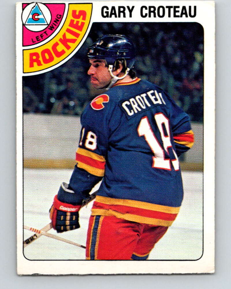 1978-79 O-Pee-Chee #362 Gary Croteau  Colorado Rockies  V26042