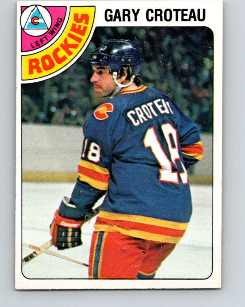 1978-79 O-Pee-Chee #362 Gary Croteau  Colorado Rockies  V26043