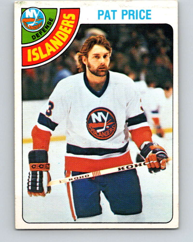 1978-79 O-Pee-Chee #368 Pat Price  New York Islanders  V26132