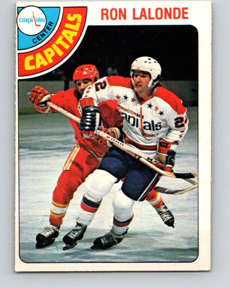 1978-79 O-Pee-Chee #371 Ron Lalonde  Washington Capitals  V26168