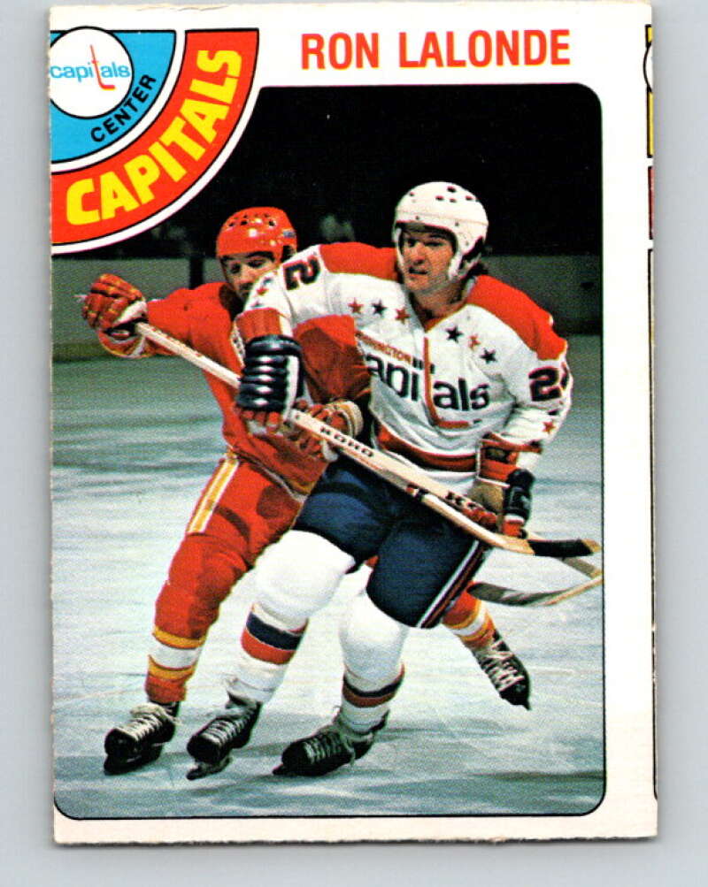 1978-79 O-Pee-Chee #371 Ron Lalonde  Washington Capitals  V26169