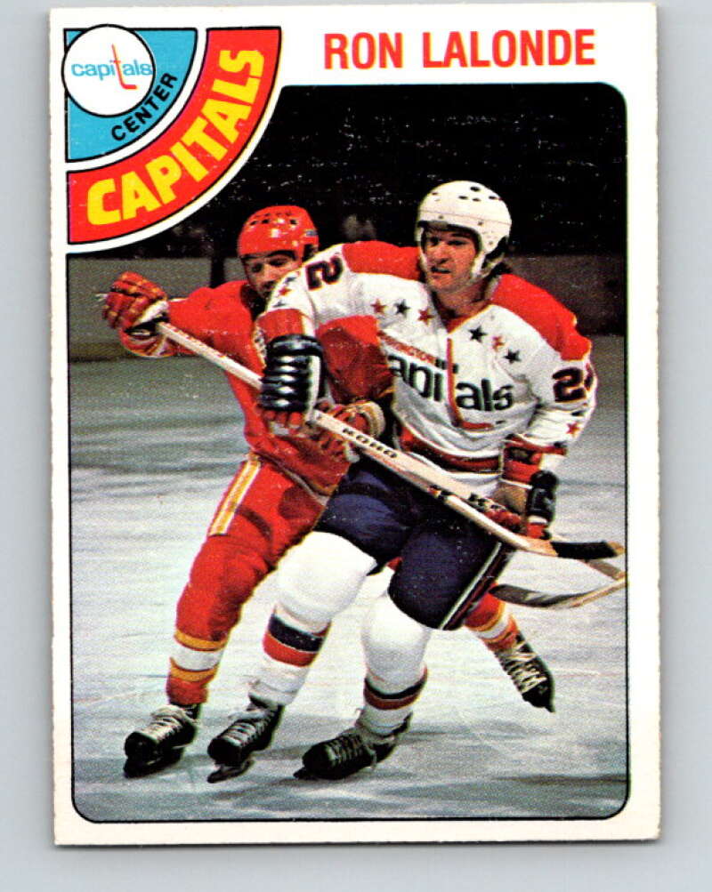 1978-79 O-Pee-Chee #371 Ron Lalonde  Washington Capitals  V26171