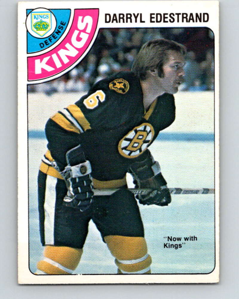 1978-79 O-Pee-Chee #377 Darryl Edestrand  Los Angeles Kings  V26243