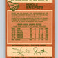 1978-79 O-Pee-Chee #380 Harold Snepsts  Vancouver Canucks  V26289
