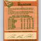 1978-79 O-Pee-Chee #381 Al MacAdam North Stars  V26297