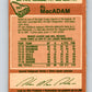 1978-79 O-Pee-Chee #381 Al MacAdam North Stars  V26304