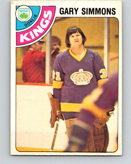 1978-79 O-Pee-Chee #385 Gary Simmons  Los Angeles Kings  V26364