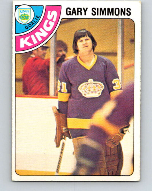 1978-79 O-Pee-Chee #385 Gary Simmons  Los Angeles Kings  V26367