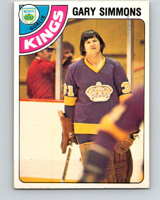 1978-79 O-Pee-Chee #385 Gary Simmons  Los Angeles Kings  V26368