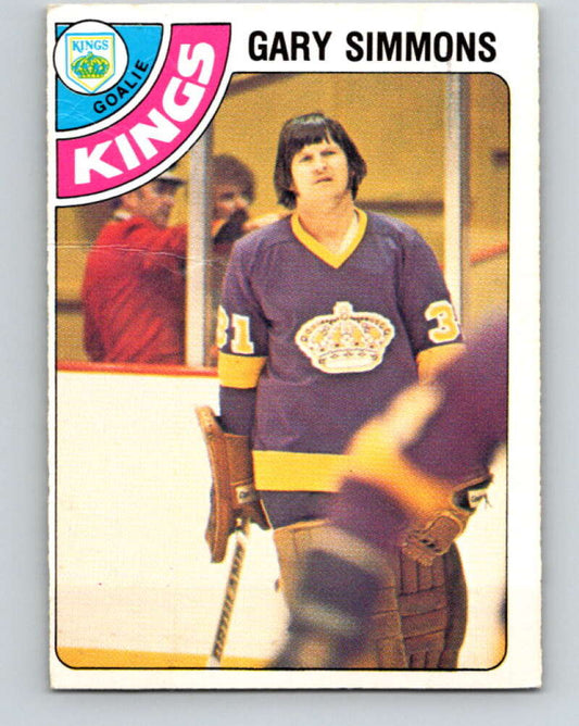 1978-79 O-Pee-Chee #385 Gary Simmons  Los Angeles Kings  V26369