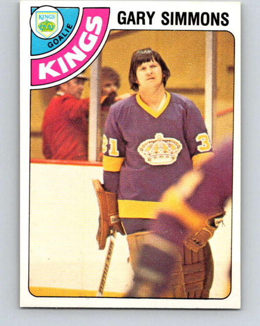 1978-79 O-Pee-Chee #385 Gary Simmons  Los Angeles Kings  V26371