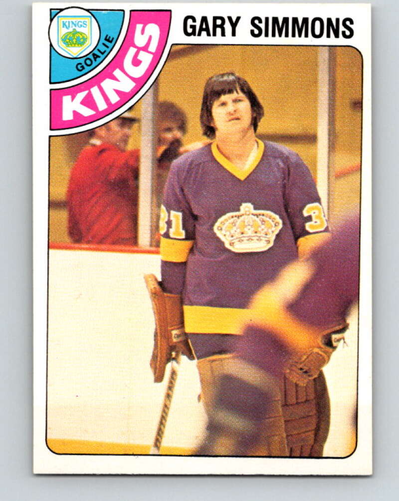 1978-79 O-Pee-Chee #385 Gary Simmons  Los Angeles Kings  V26372