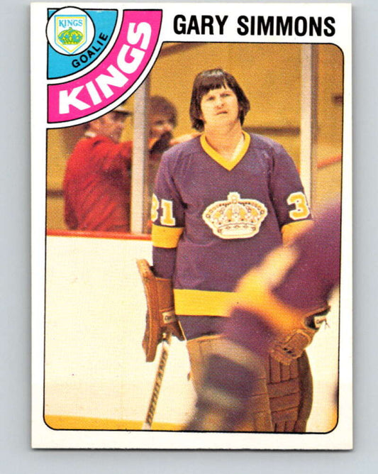 1978-79 O-Pee-Chee #385 Gary Simmons  Los Angeles Kings  V26372